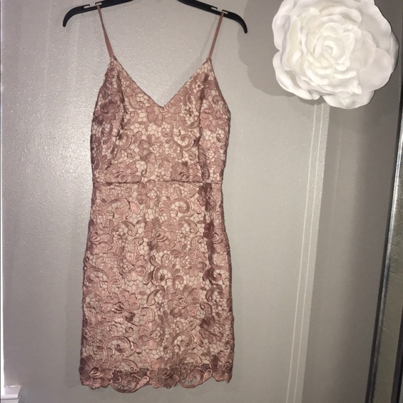 Express Dresses & Skirts - Express Nude dress
